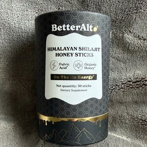 Himalayan Shilajit Honey Sticks - Black & Gold